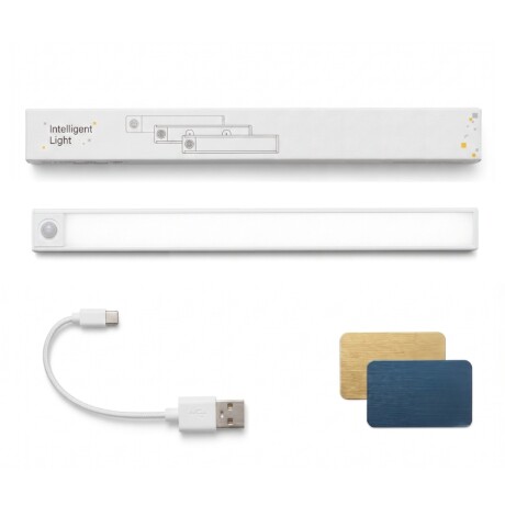 ARTEFACTO RECARGABLE MORAIS CON SENSOR DE MOVIMIENTO 80CM Lámpara Recargable Con Sensor De Movimiento Morais 80CM CCT Blanco
