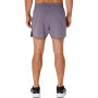 Short Running Asics Silver 5In Short Hombre Lavender Grey