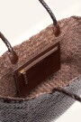 TOTE TRENZA Marron