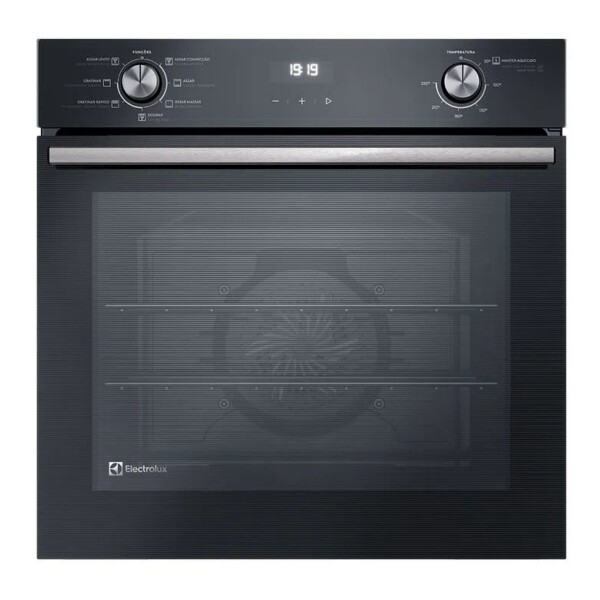 Horno de Empotrar Eléctrico 80Lts Negro