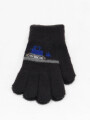 GUANTES INFANTILES TRACTOR GRIS