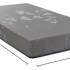 Colchón 1 Plaza Espuma Alta Densidad 19 Cm 120 Kg Kappesberg Gris 1