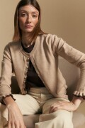 CARDIGAN ROSELA Beige Oscuro
