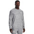 UA Rival Terry LC Crew-WHT WHT-112