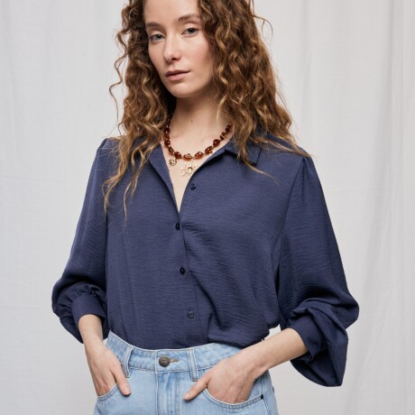 CAMISA MATT Azul Marino