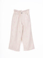 JEAN PAPERBAG BEIGE (V)