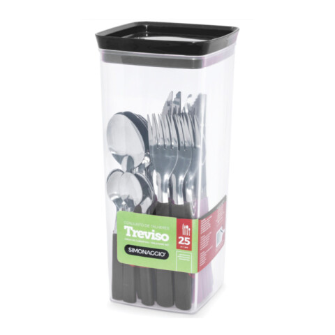 Set x 25 Cubiertos Mango Treviso Simonaggio U