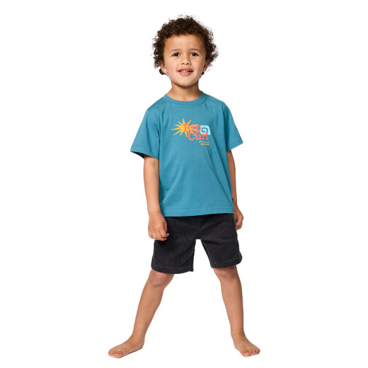 Remera Rip Curl Lets See The Waves Tee Niño - Celeste Remera Rip Curl Lets See The Waves Tee Niño - Celeste