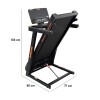 Caminadora plegable Athletic 1040T + Regalo Negro