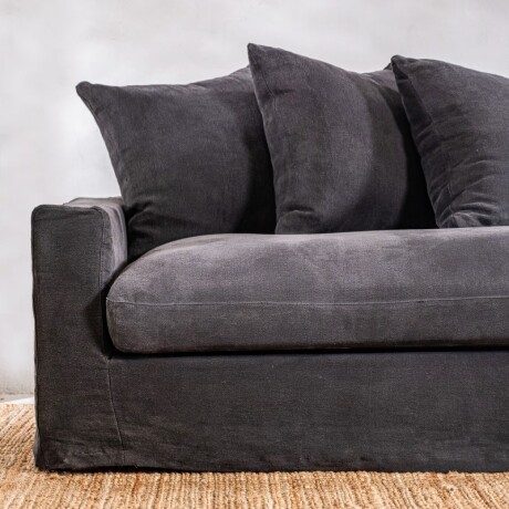 Sillón Ossira 3 Cuerpos Negro U