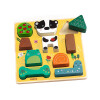 Puzzle Madera Relieve Puzz Match Happy Djeco Puzzle Madera Relieve Puzz Match Happy Djeco
