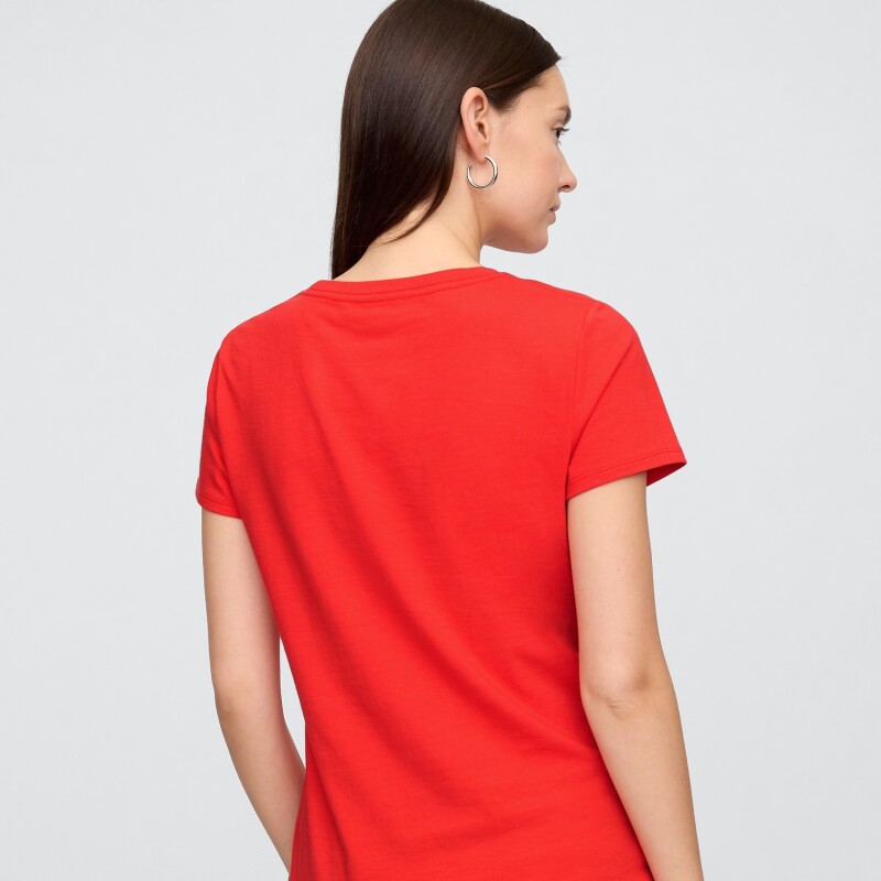 V-SS LOGO CLASSIC TEE POSTER RED