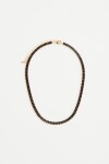 Collar Fancy Strass Negro