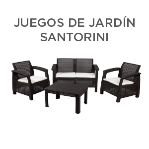 JUEGO DE JARDÍN SANTORINI