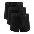 UA PERFORMANCE TECH MESH -SOLID 6 IN 3PK BLK