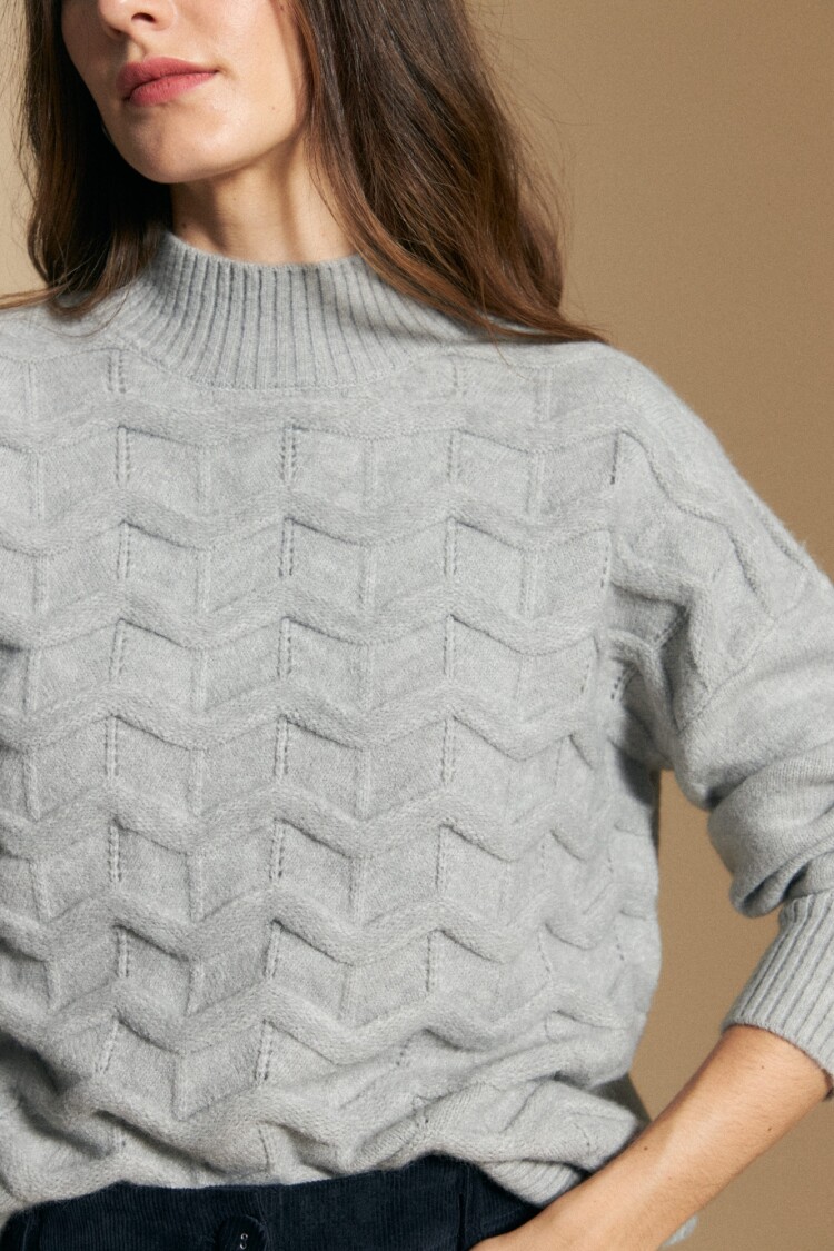 SWEATER MARE Gris