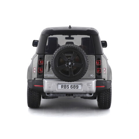 Auto de Colección Bburago Escala 1:24 Land Rover Defender 110 Gris 2022