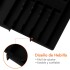 Organizador Cubiertos Extensible Cajon Utensilios Cubertero IMBACK Negro Organizador Cubiertos Extensible Cajon Utensilios Cubertero IMBACK Negro
