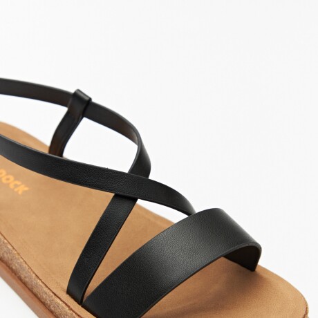 SANDALIA TULSAN Negro