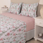 Juego de Sábana Colección Valdivia Flores Rosas S. King