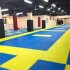 Piso Tatami Goma Eva Encastrable 1x1m 2cm Yoga Pesa Mancuer NEGRO GRIS