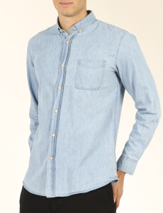 012402 CAMISA HARRY Azul Claro
