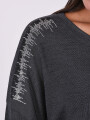BLUSA PAULI GRIS OSCURO