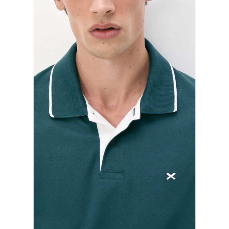 CAMISA POLO MM MASC VERDE