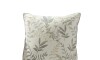 Almohadón 40x40 cm - Pilar Hojas Gris