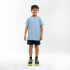 TSHIRT BOYS POLY BORDER-BL AZUL CARIBE/CHUMBO/BLANCO