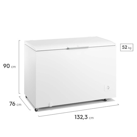 FREEZER HORIZONTAL INVERTER BLANCO ELECTROLUX 407L HI440