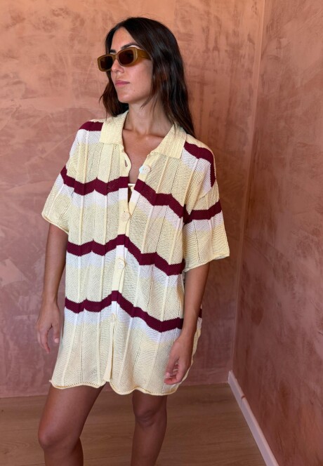 Camisa Riga SS26 Zig Butter