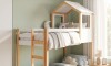 Cama cucheta 1 Plaza Madera Maciza - Juvenil Cama cucheta 1 Plaza Madera Maciza - Juvenil