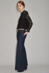 JEN OXFORD PATCH RAW Azul