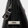 Bandolera Dyna en efecto cuero Negro