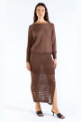 LU SKIRT Chocolate