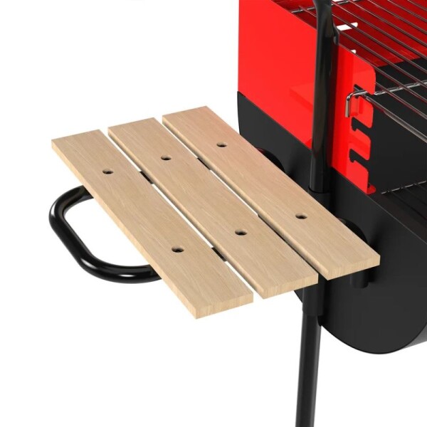 PARRILLA A CARBON CON ROLDANA Y RUEDAS C/CHAPA PARRILLA A CARBON CON ROLDANA Y RUEDAS C/CHAPA