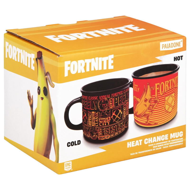 Fortnite Taza que cambia de color con el calor Fortnite Taza que cambia de color con el calor