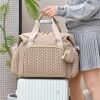 Bolso maternal XL ASH beige
