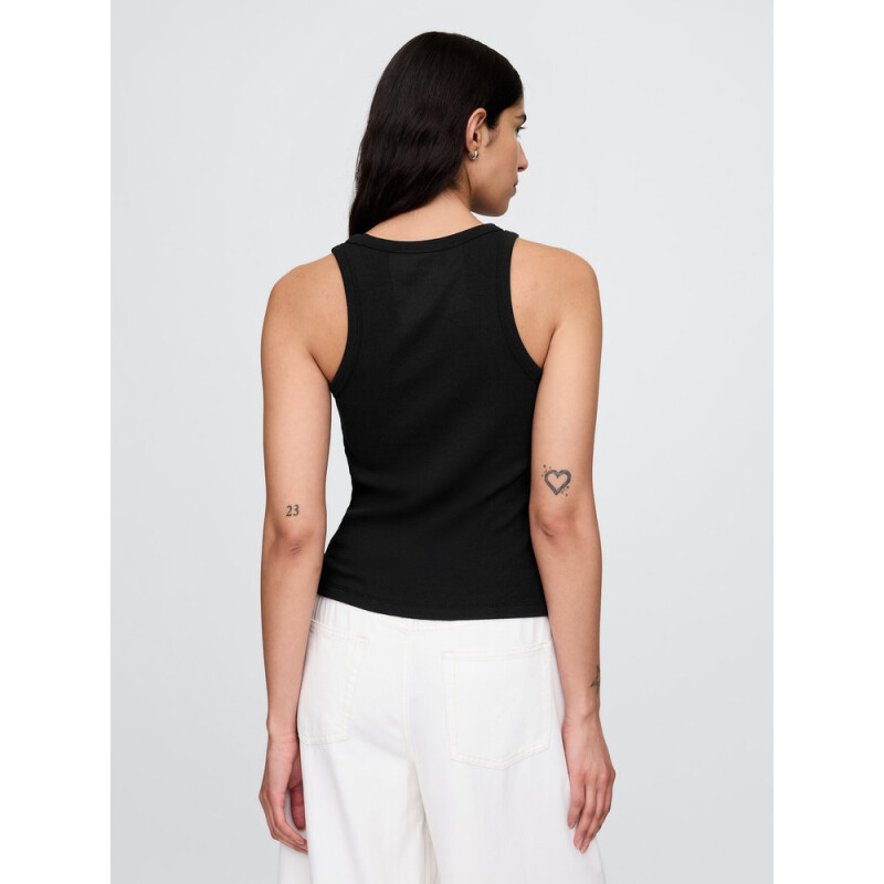 INTL SL MOD RIB HALTER LOGO BLACK