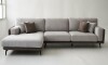 Sofa con Chaise Longue DÚO Beige