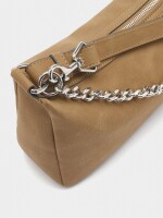Bolso Bandolera Efecto Piel camel