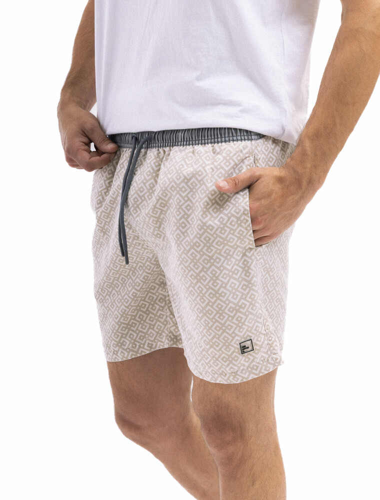 Short de Baño Estampado Fantasia 4