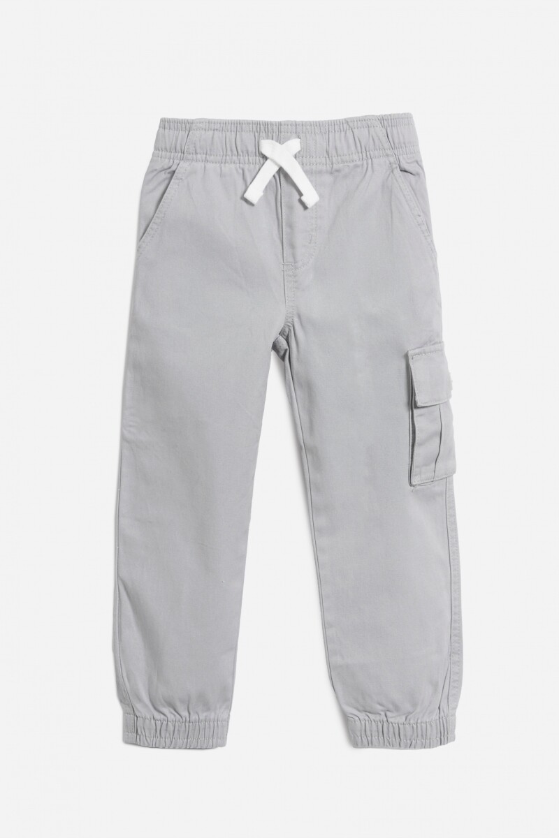 Jogger con elástico GRIS