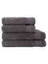 Toalla de baño NORA 70x140 gris oscuro Toalla de baño NORA 70x140 gris oscuro