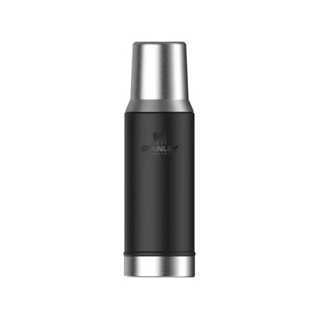 Termo Stanley Mate System 800 ml con Pico Cebador y Tapa Mate Negro