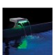 INTEX CASCADA DE AGUA LED MULTICOLOR HIDROELÉCTRICA PARA PISCINAS ESTRUCTURALES Intex Cascada De Agua Led Multicolor Hidroeléctrica Para Piscinas Estructurales