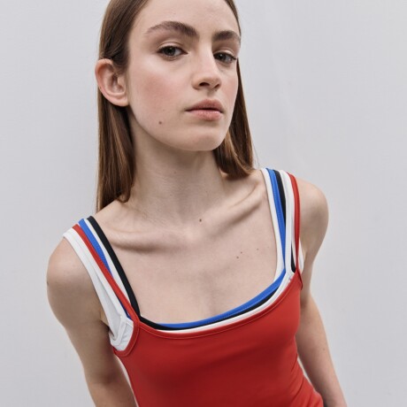 MUSCULOSA TULIPAN Rojo