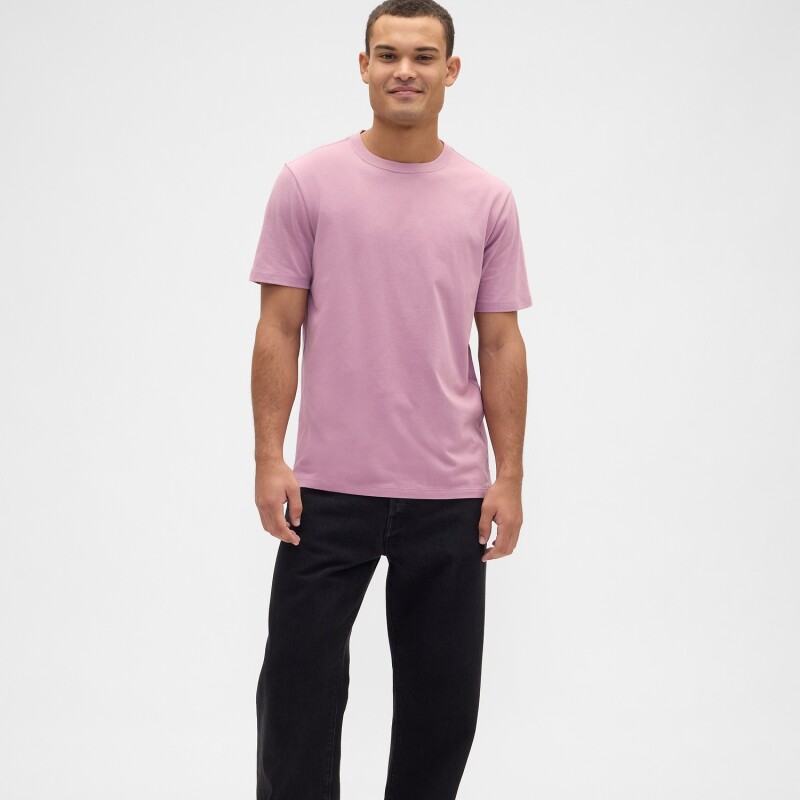 V-EVERYDAY SOFT CREW - SOLID WISPY MAUVE 902