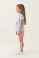 Remera m/c estampada San Francisco CELESTE